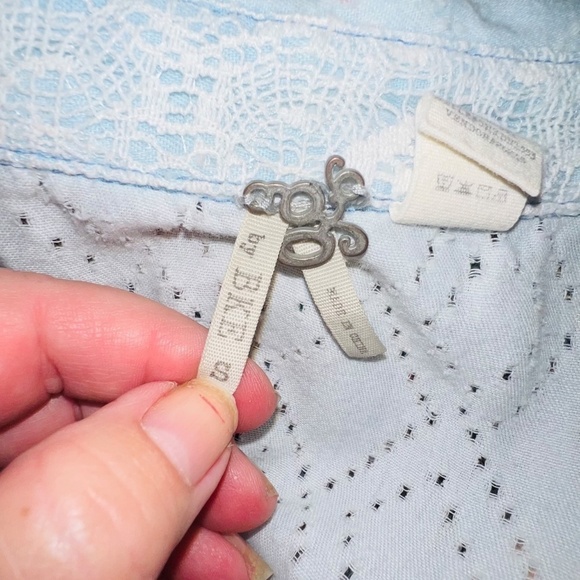 Bke Western Embroidered Aztec Button Down Size Medium Super Soft - Picture 5 of 6